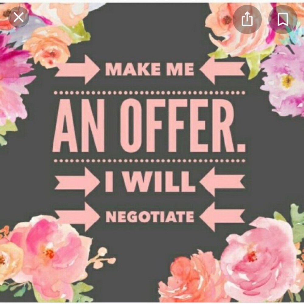 All reasonable offers will be accepted!